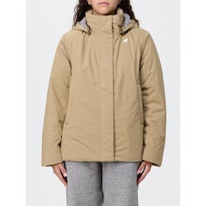 K-Way Women Marlette K-Way Waterproof Short Jacket With Faux Fur Lining